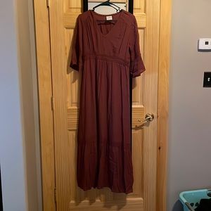 Maroon dress
